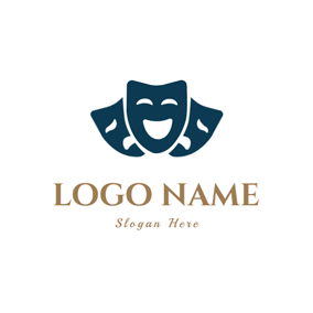 Acting Logo - Free Actor Logo Designs. DesignEvo Logo Maker