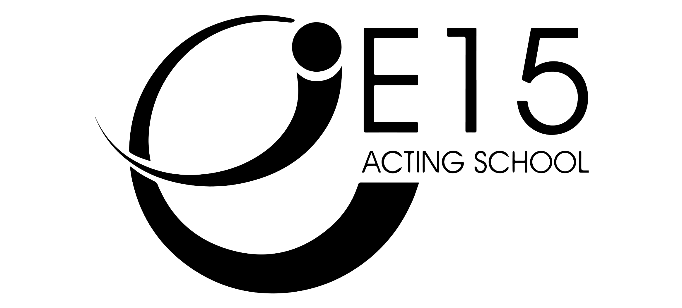 Acting Logo - East 15 Acting School logo in Black and White.png