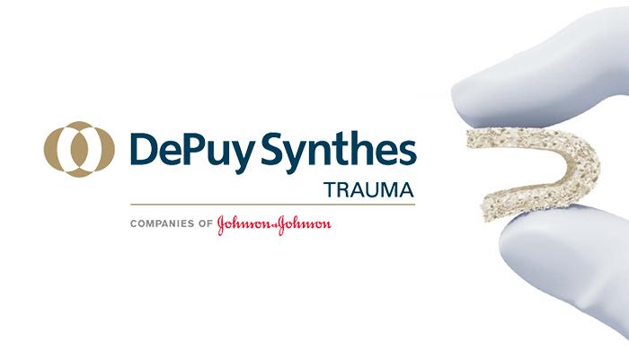 DePuy Logo - J&J's DePuy Synthes Trauma debuts Conform Flex biologic implant for ...