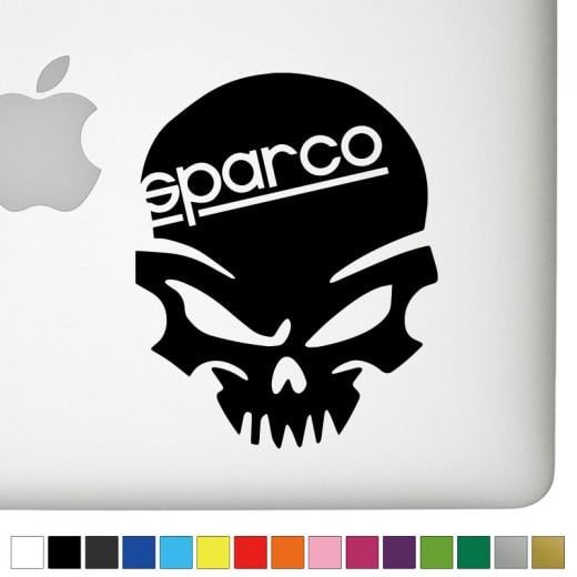 Sparco Logo - Sparco Badass Skull Decal