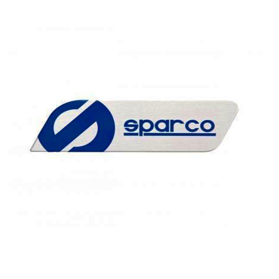 Sparco Logo - شعار سباركو لون فضي وأزرق