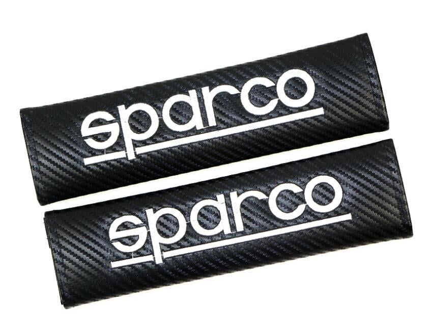 Sparco Logo - Carbon Fiber 3D Embroidered Car Seat Belt Safety Shoulder Pad Cover For  Sparco logo