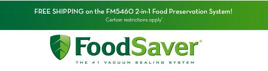 FoodSaver Logo - Foodsaver: Pick up the FM5460 and make the most out of holiday ...