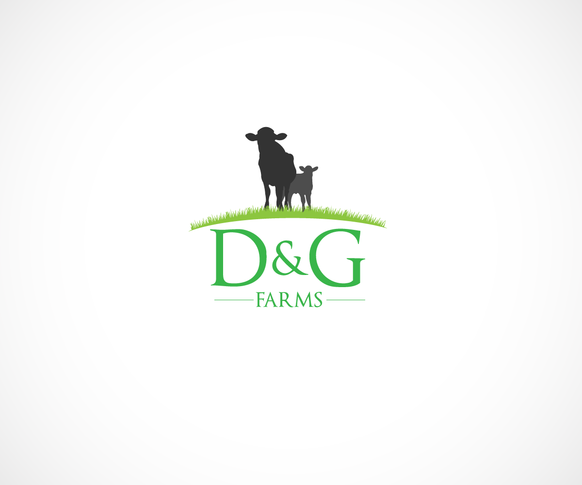 Calf Logo - Logo For A Cow Calf Operation. Logo Designs For D & G Farms