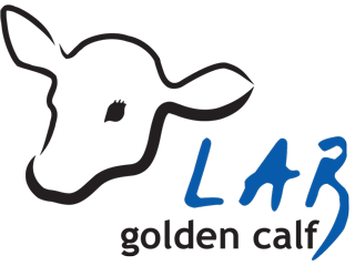Calf Logo - Calf Lab Testing. Golden Calf Company