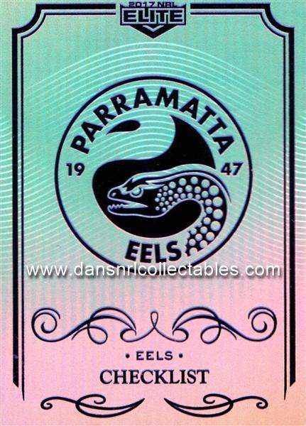 Eels Logo - Elite Silver Special Card, SS Eels Logo