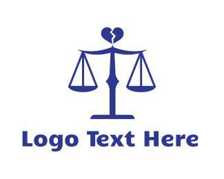 Divorce Logo - Divorce Lawyer Logo