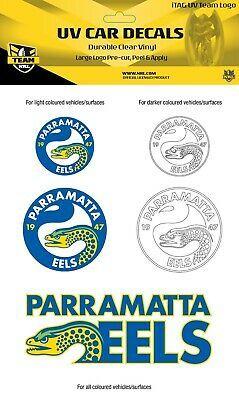 Eels Logo - PARRAMATTA EELS OFFICIAL NRL Team Logo Bumper Sticker FREE POST ...