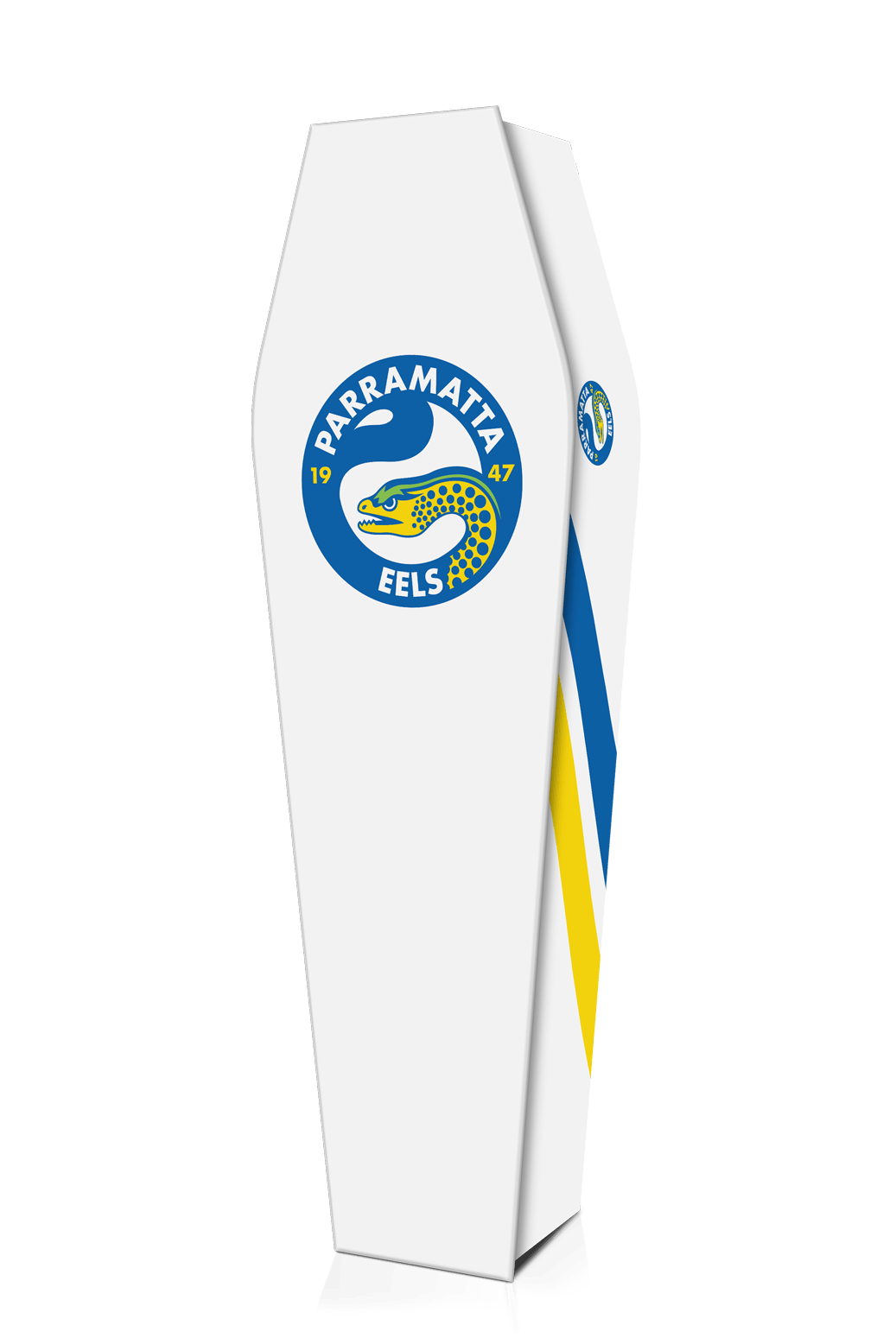 Eels Logo - Parramatta Eels Custom Coffin Design