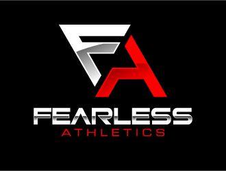 Fearless Logo - Fearless Athletics logo design - 48HoursLogo.com