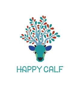 Calf Logo - The Happy Calf
