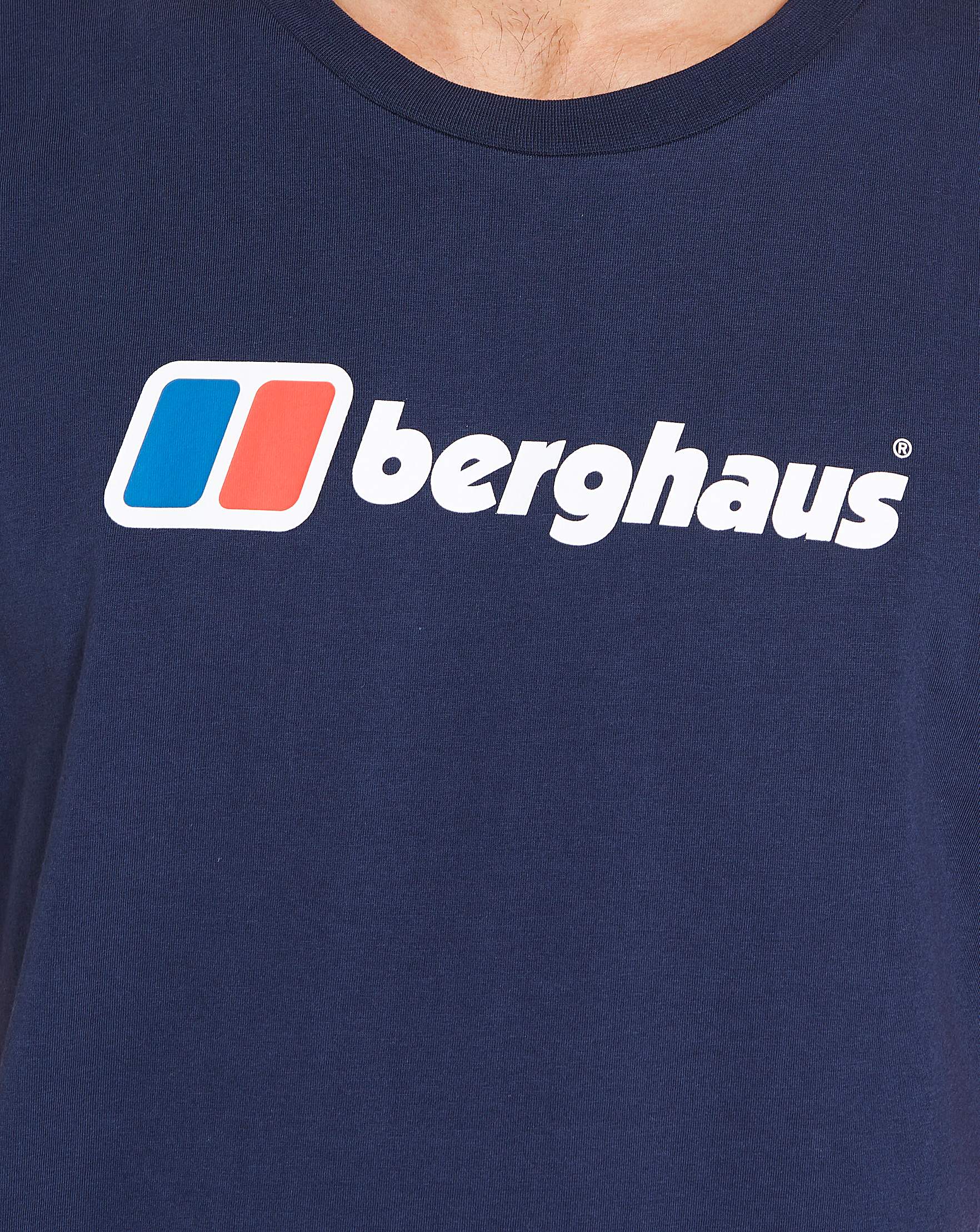 Berghaus Logo - Berghaus Big Corporate Logo T-Shirt