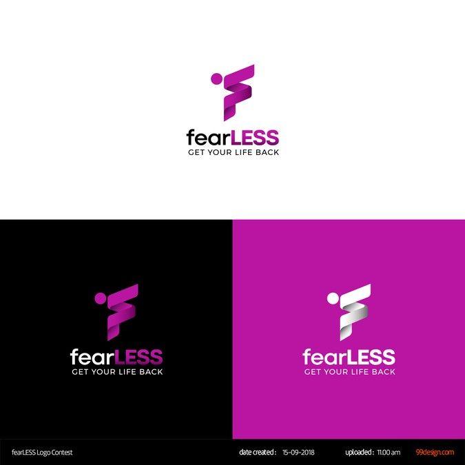 Fearless Logo - Unleash your artistic magic to design a bold-powerful 