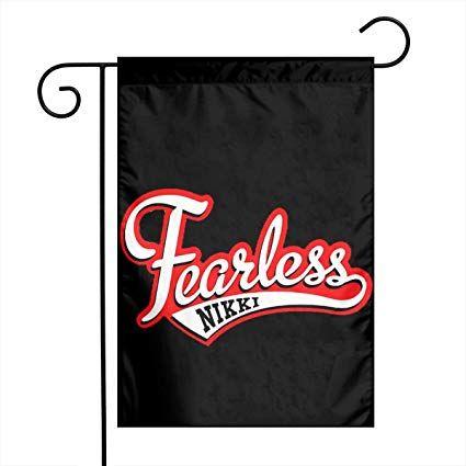 Fearless Logo - Amazon.com : PEACE NEW STORE Nikki Bella Logo Fearless Garden Flag ...