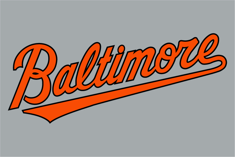 Bailtomore Logo - Baltimore Orioles Jersey Logo - American League (AL) - Chris ...