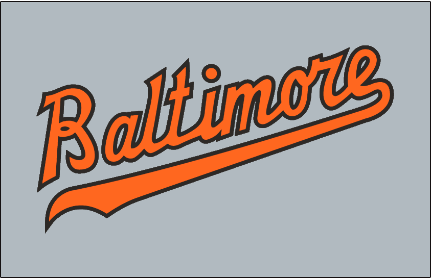 Bailtomore Logo - Baltimore Orioles Jersey Logo League (AL)