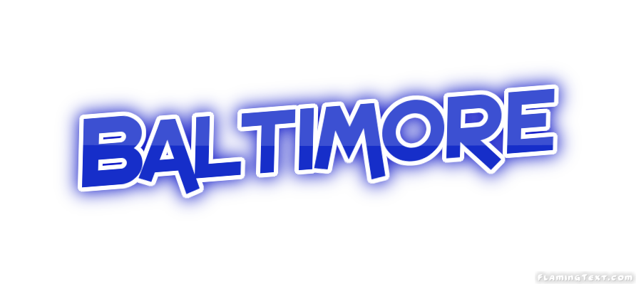 Bailtomore Logo - United States of America Logo. Free Logo Design Tool from Flaming Text