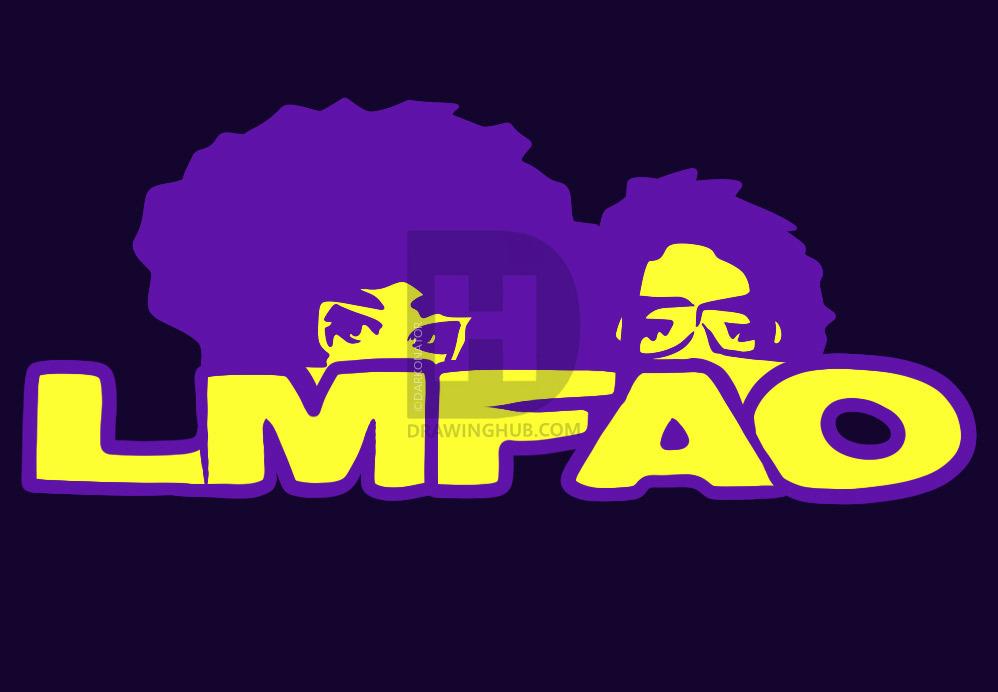 LMFAO Logo - How To Draw Lmfao, Lmfao Logo, Step by Step, Drawing Guide