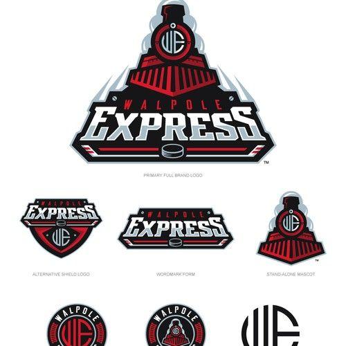 Train Logo - Create a Steam Engine Train logo for a Hockey Team | Logo design contest