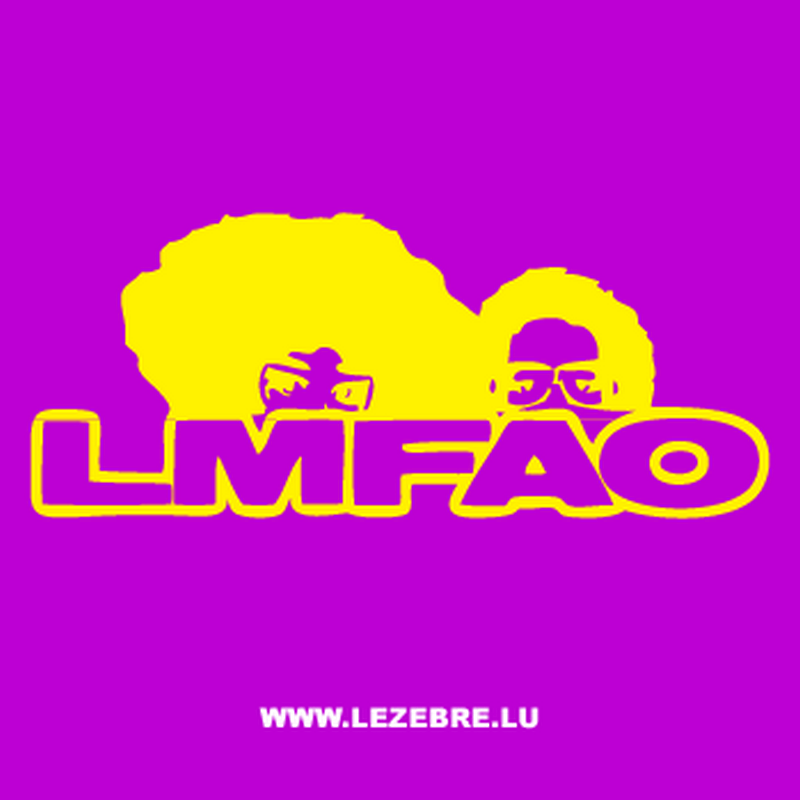 LMFAO Logo - T Shirt LMFAO Logo