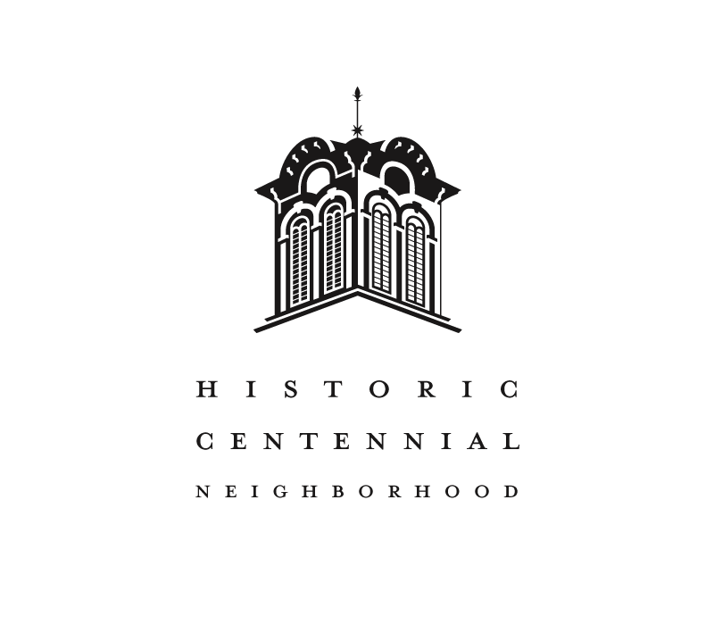 Historic Logo - Historic Centennial Neighborhood Logo - Davis Design Partners