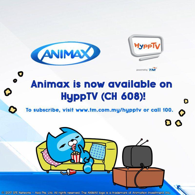 HyppTV Logo - Animax Asia TV on Twitter: 