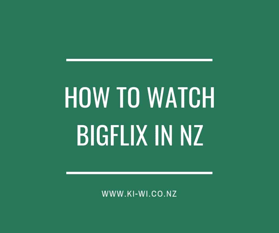 BIGFlix Logo - How To Watch BIGFLIX India In New Zealand (Setup Guide)