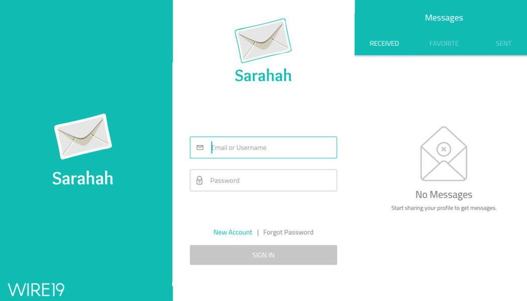 Sarahhah Logo - What is Sarahah app why it's trending before downloading it