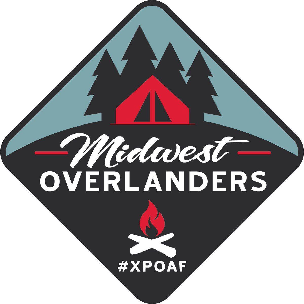 Overland Logo - Midwest Overlanders logo is here. Stickers have