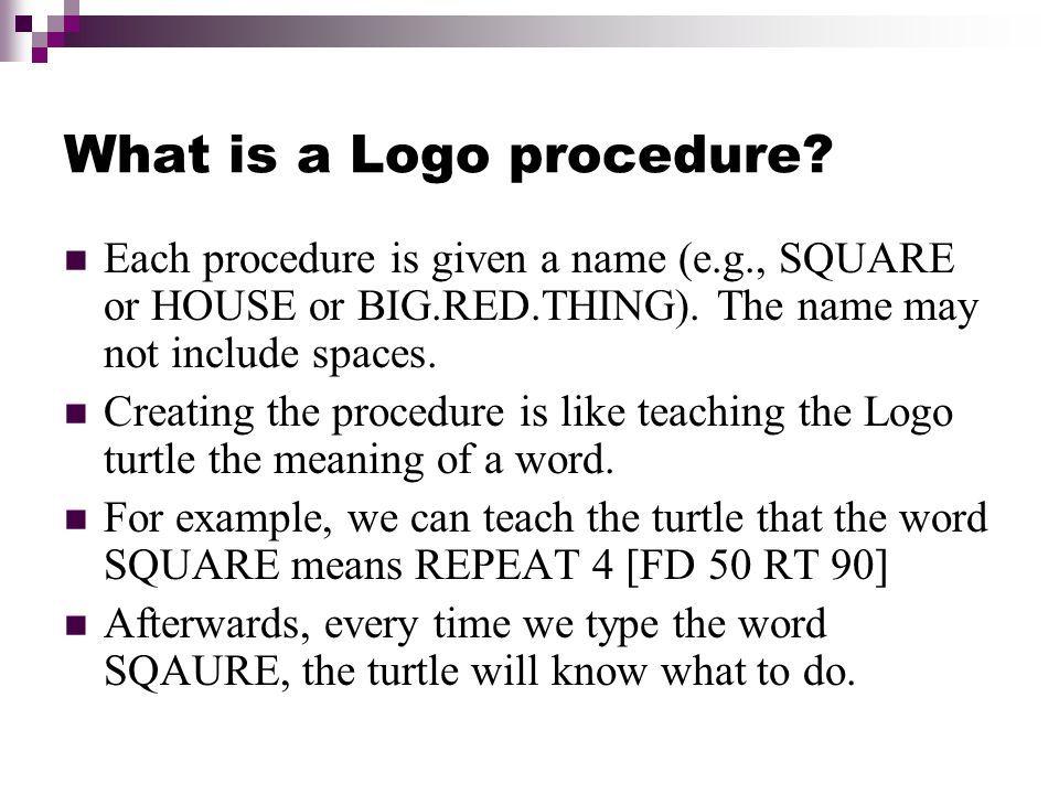 Red and White with a Name and the Square Logo - Logo Lesson 2 Logo Procedures - ppt video online download
