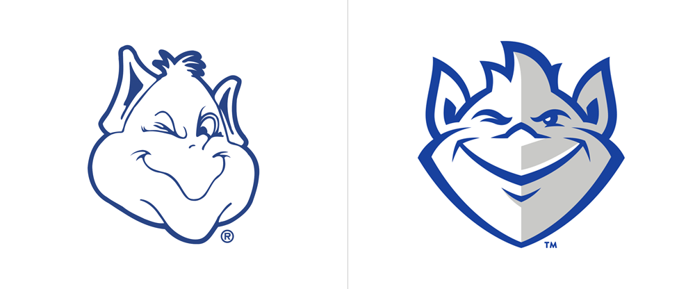 Saint-Louis Logo - Brand New: New Logos for Saint Louis University by Olson
