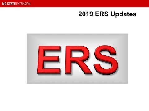 Ers Logo - ERS Updates. NC State Extension
