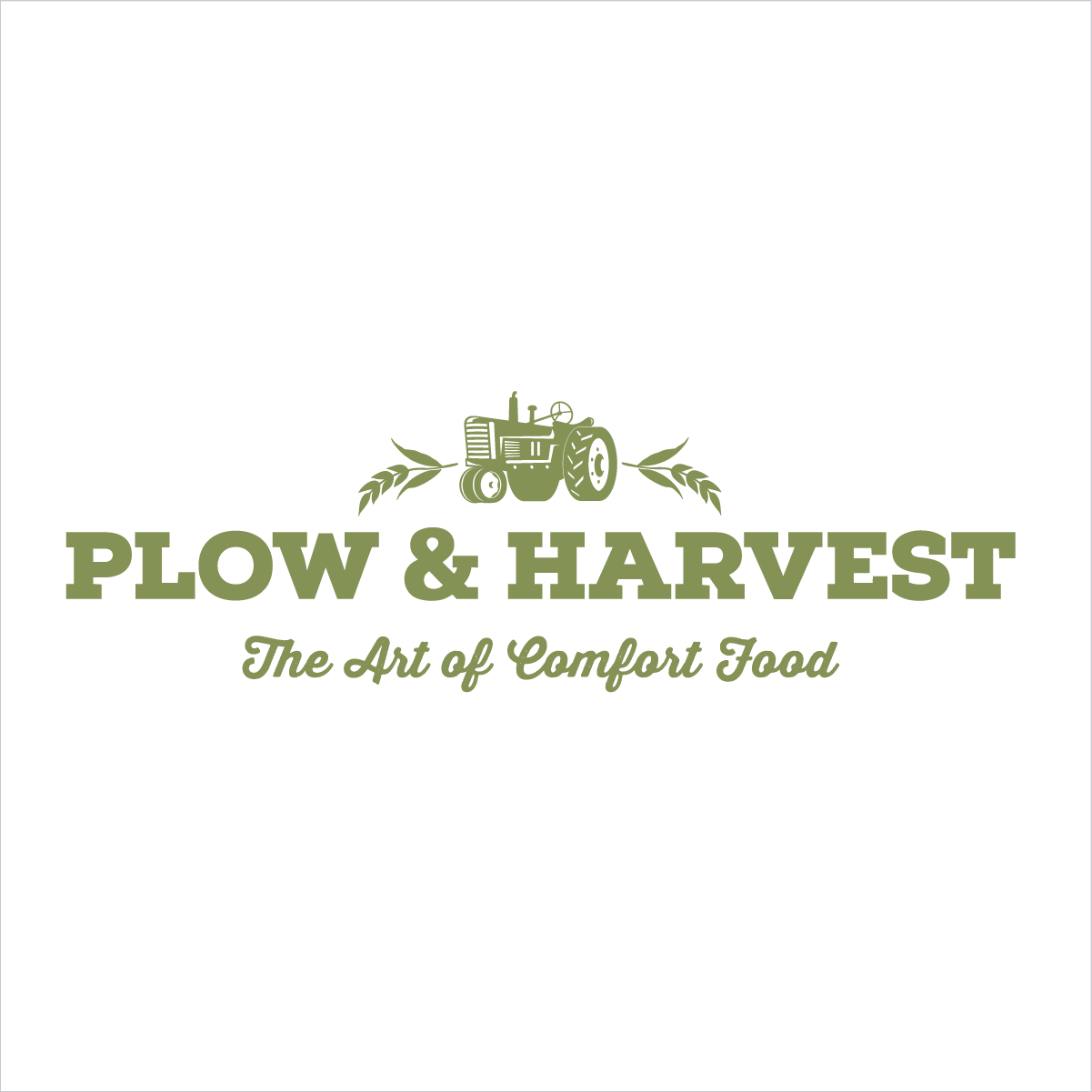 Plow Logo - Plow & Harvest logo design for restaurant in Alberta, Canada ...