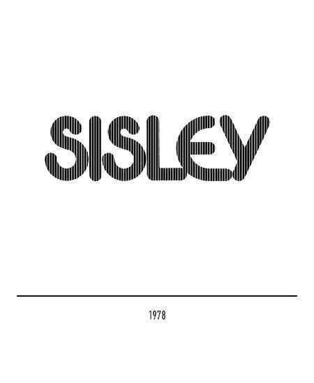 Sisley Logo - The Sisley logo - History and evolution