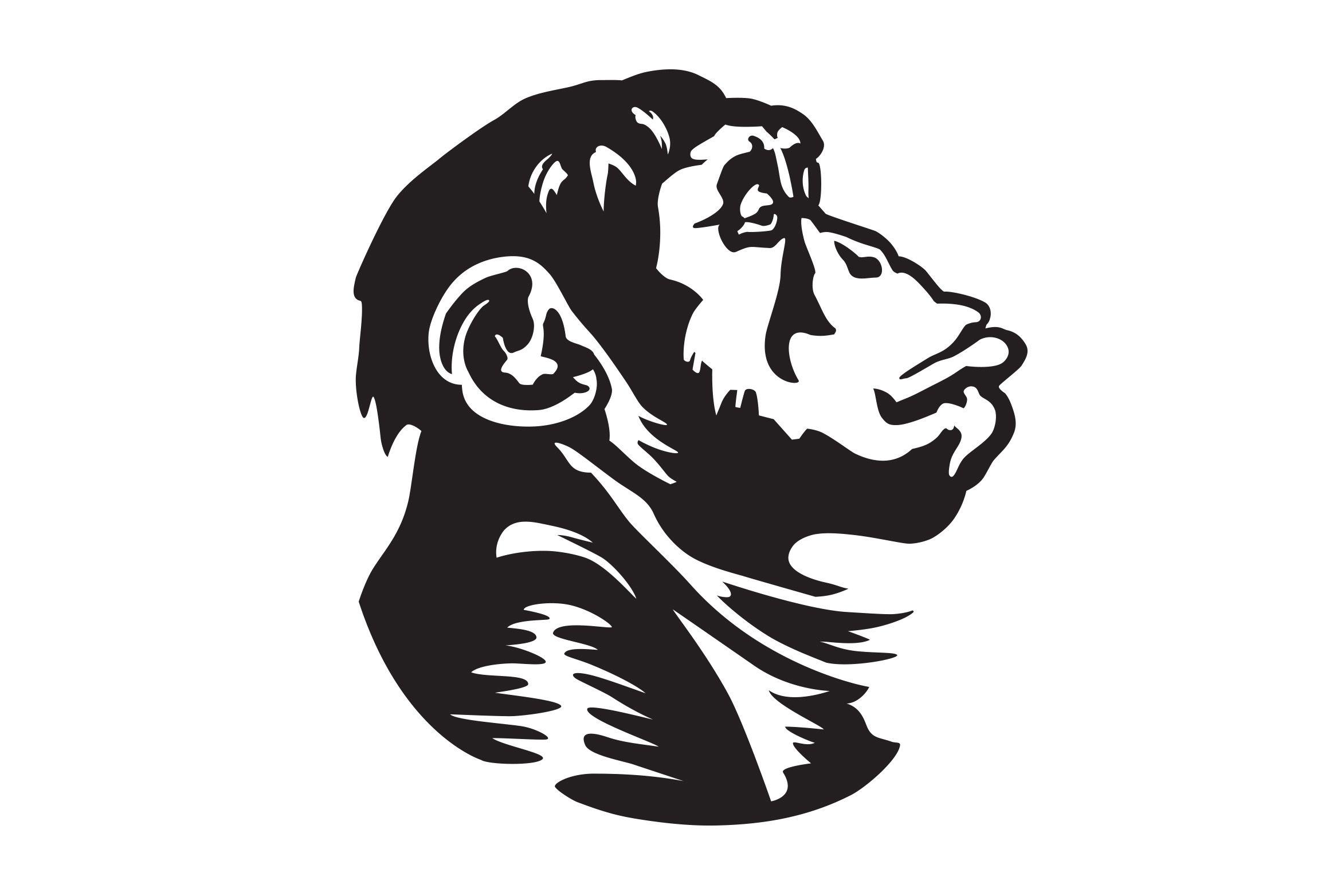 Chimpanzee Logo - Chimpanzee Logo