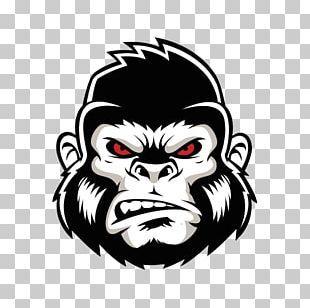 Chimpanzee Logo - Headphones Monkey Chimpanzee Gorilla Logo PNG, Clipart, Audio, Audio