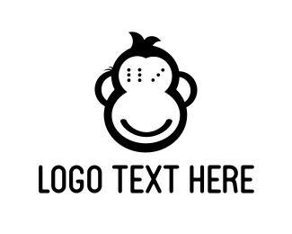 Chimpanzee Logo - Chimpanzee Logos | Chimpanzee Logo Maker | BrandCrowd