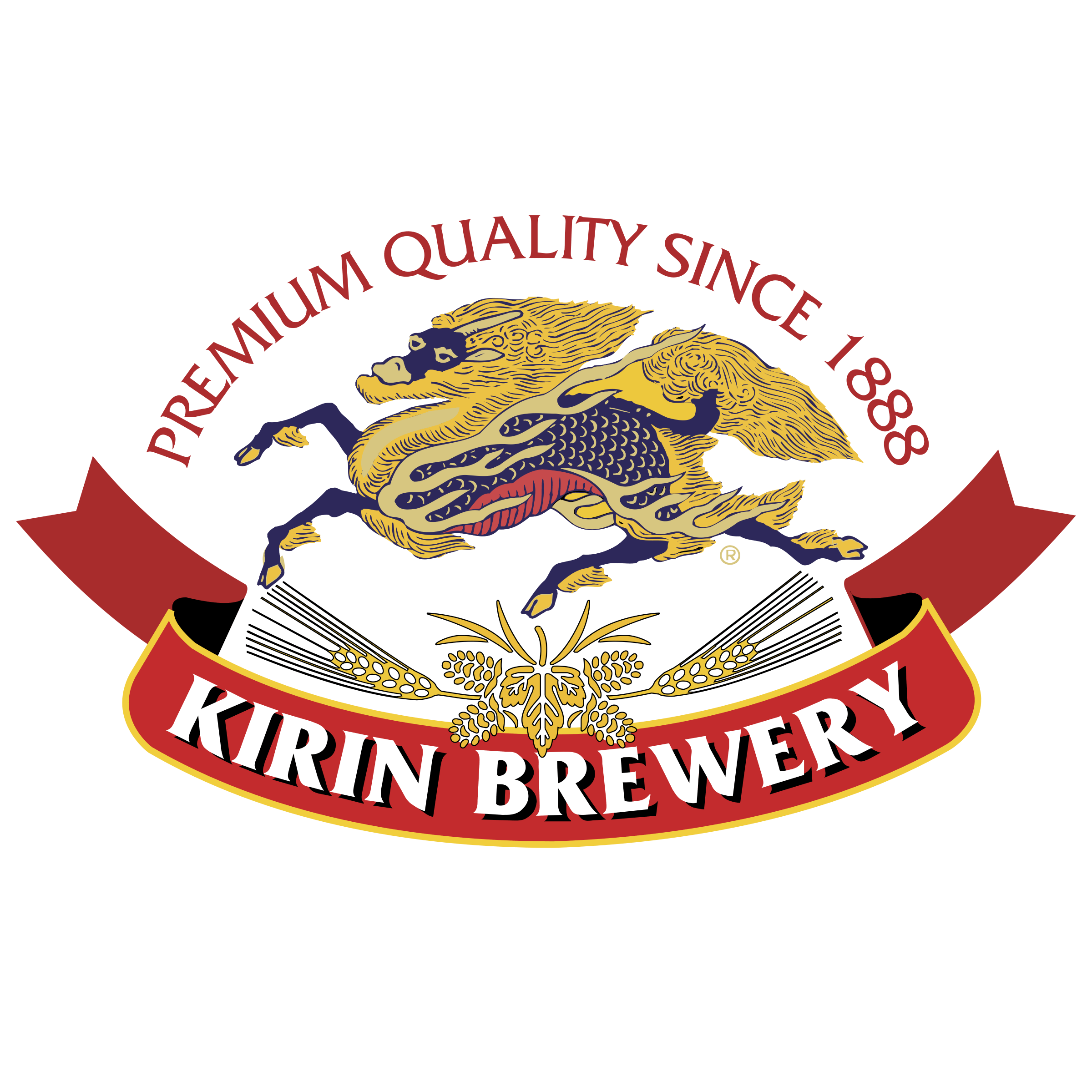 Kirin Logo - Kirin Brewery Logo PNG Transparent & SVG Vector - Freebie Supply