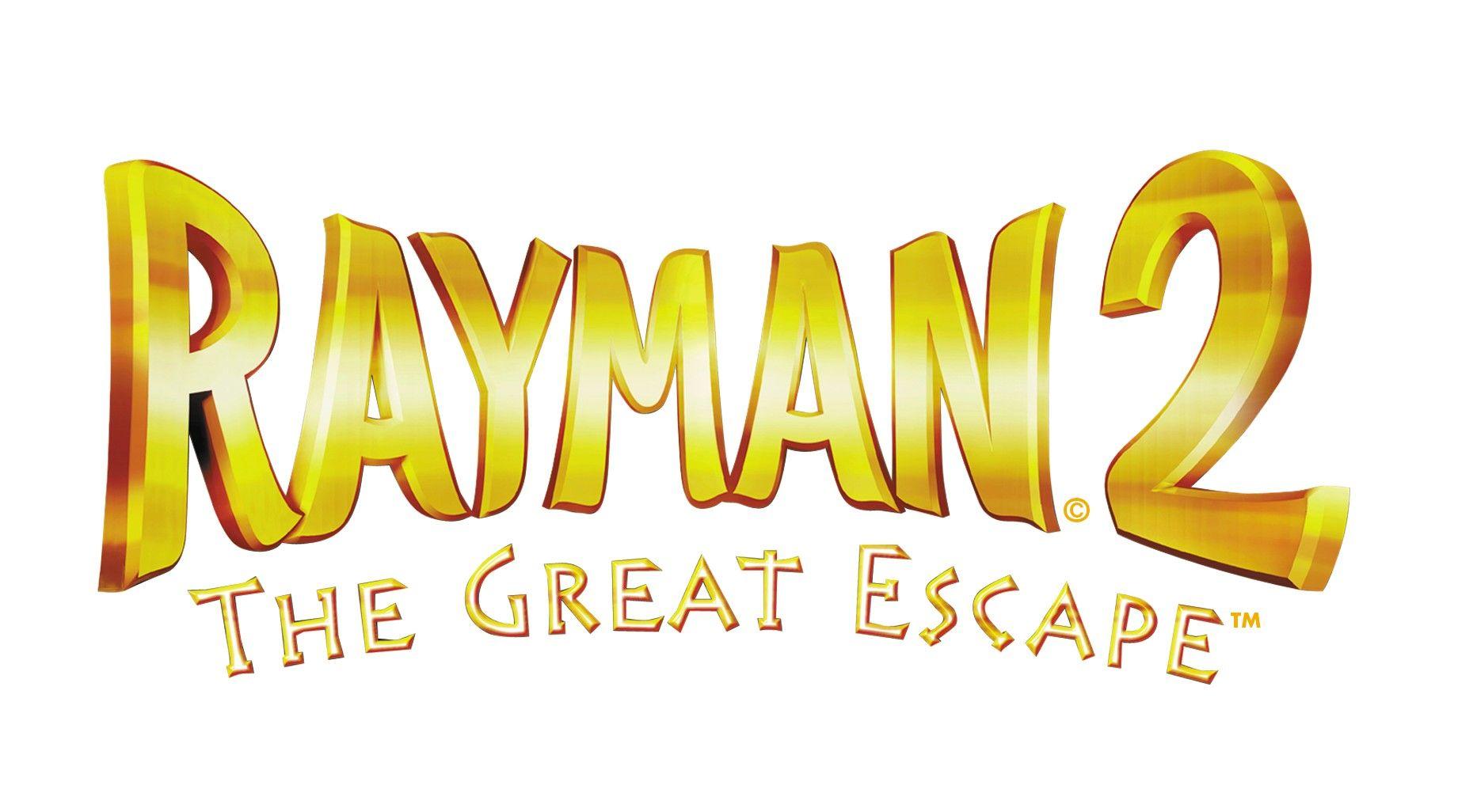 Rayman Logo - Rayman 2: The Great Escape (1999) promotional art - MobyGames