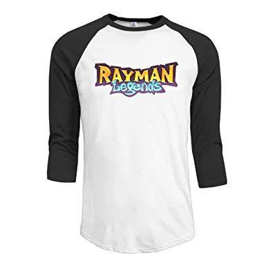 Rayman Logo - Amazon.com: Rayman Legends Logo Mens T-Shirts Baseball: Clothing