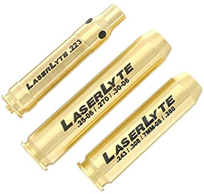 LaserLyte Logo - LaserLyte Cartridge BORE Sight Laser kit fits 223 and 556 Caliber Rifles.  Sight in a Rifle with only Two Shots Includes 223 556 243 308 7MM-08 260 ...