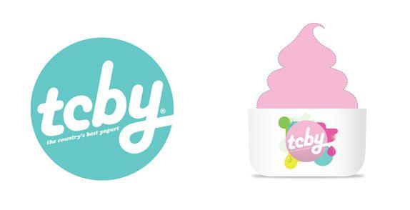 TCBY Logo - Brand New: The Country's Blandest Yogurt?