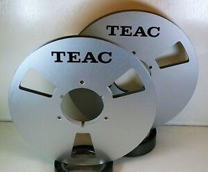 TEAC Logo - Details about 2 X TEAC LOGO METAL 3 WINDOW NAB HUB REEL TO REEL 10.5