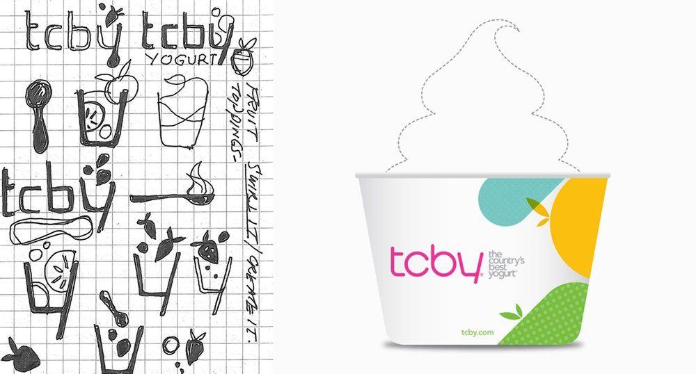TCBY Logo - TCBY Brand Reinvention