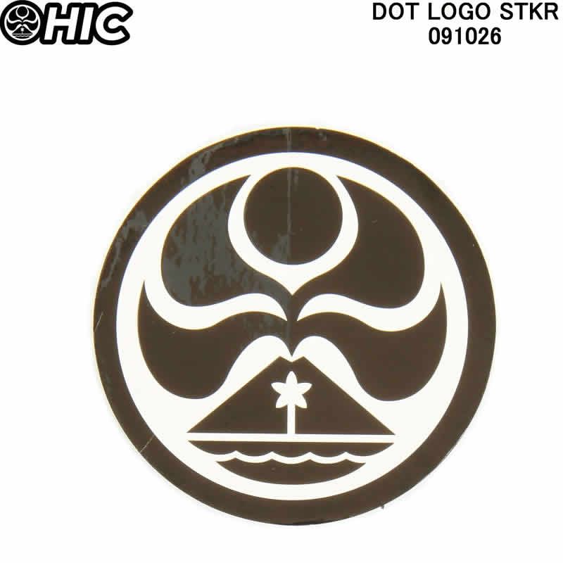 Hic Logo - HIC H I see. sticker seal DOT LOGO STKR 091026 HIC dot mark Hawaiian  Islands sticker seal hic sticker