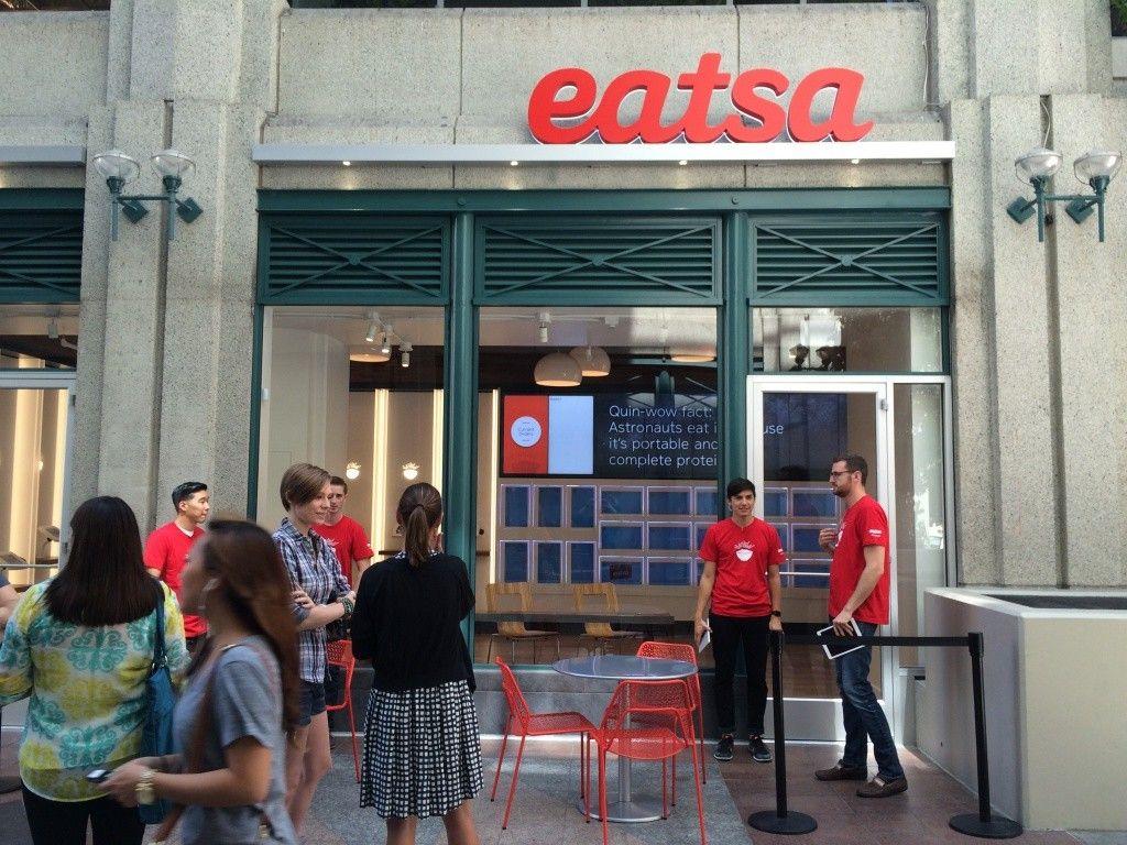 Eatsa Logo - Fast food reinvented? Eatsa, a fully automated restaurant, now open ...