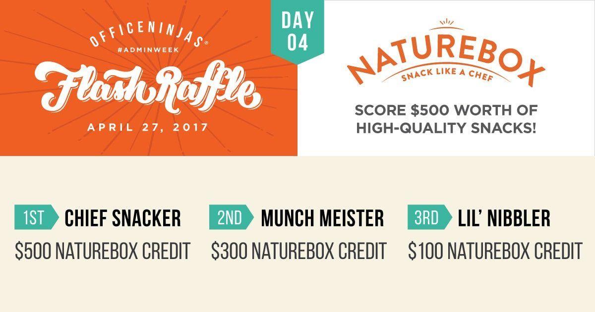 NatureBox Logo - Flash Raffle #4: Fuel Your Snack Obsession with $500 from NatureBox ...