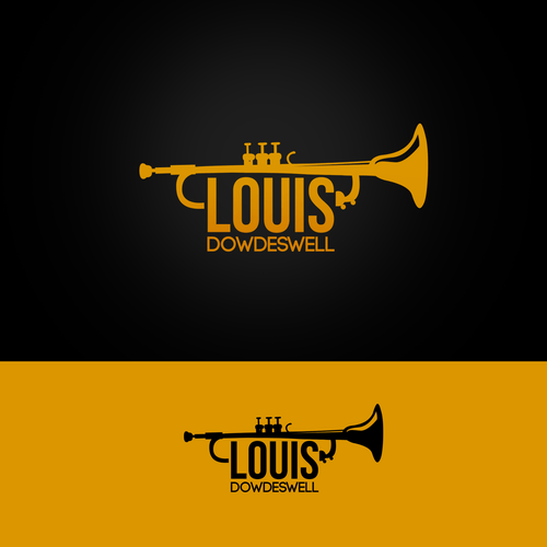 Trumpet Logo - Designing a logo for Louis Dowdeswell (trumpet player). Logo
