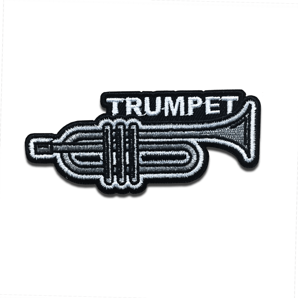 Trumpet Logo - Trumpet Instrument Patch