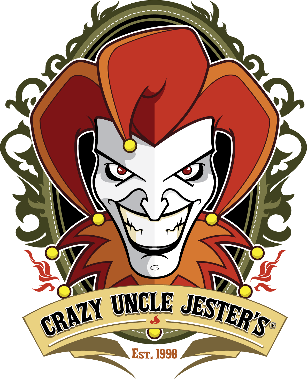 Jester Logo - Crazy Uncle Jester's Logo for Enhanced Scovie Awards Listings ...